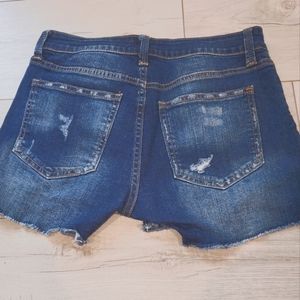 Womens Denim cutoff shorts